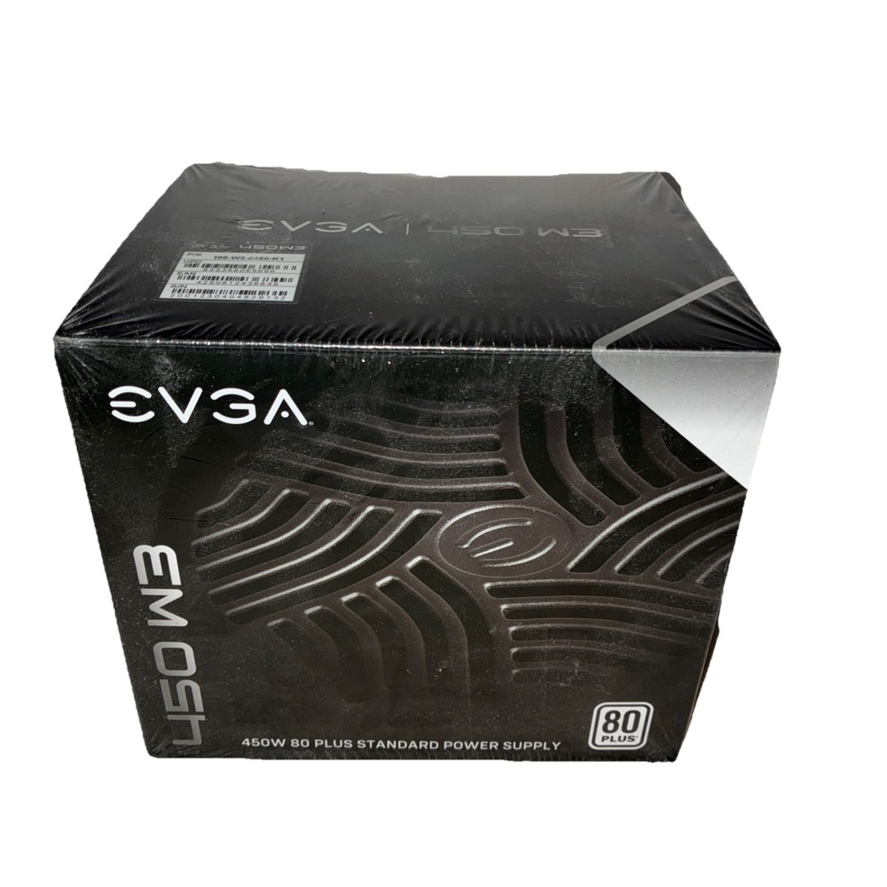 EVGA W3 Series 450W ATX 12V/EPS 12V 80 Plus Power Supply Gaming PC Computer NEW